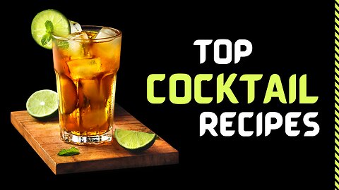 Dark and Stormy Cocktail