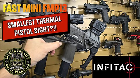 The Smallest thermal sight EVER?! The Infitac Fast Mini #fastmini #thermalpistolsight #infitac