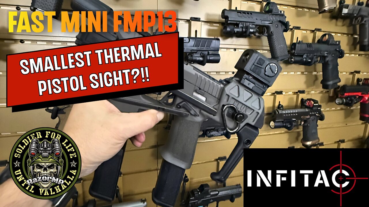 The Smallest thermal sight EVER?! The Infitac Fast Mini #fastmini #thermalpistolsight #infitac