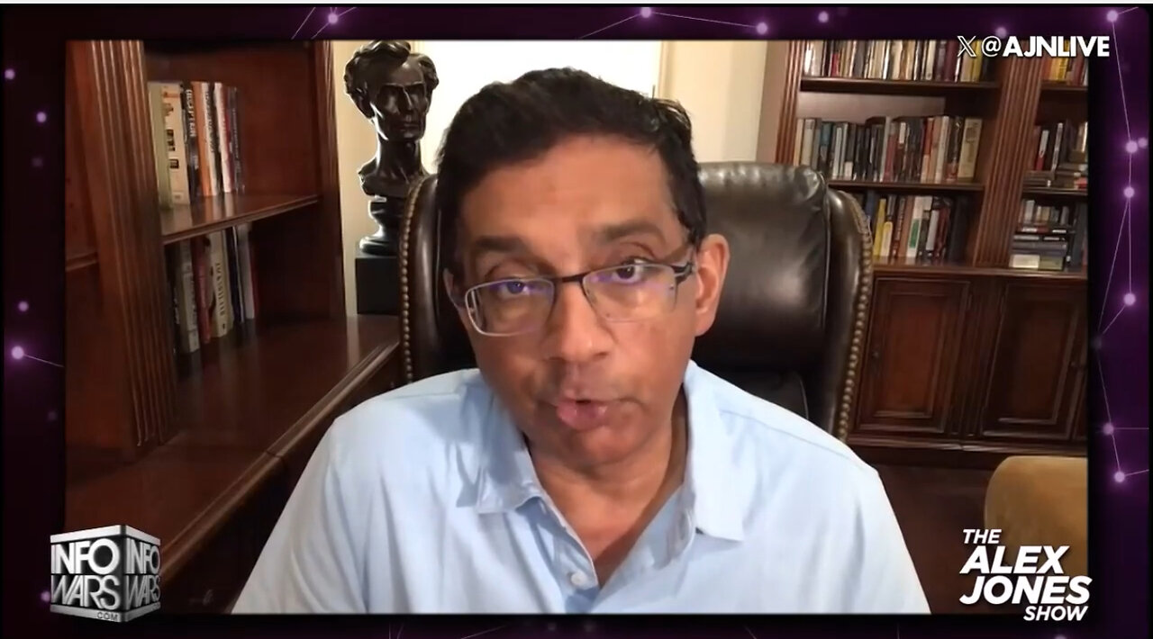 This Is A MUST-WATCH Alex Jones-Dinesh D'Souza Election Eve Interview