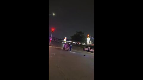 Speeding Car Rollover