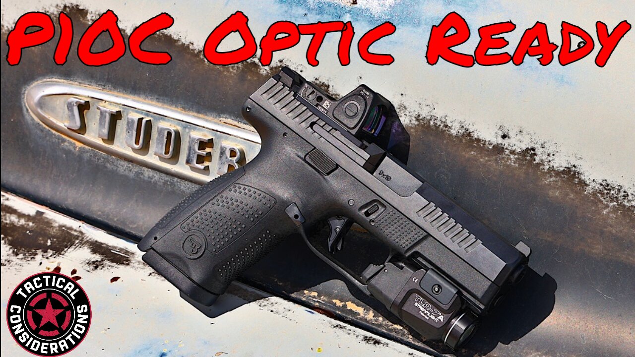 CZ P10C Optic Ready Over 1k New Owners Watch