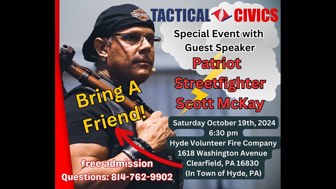 Tactical Civics & The Patriot Street Fighter