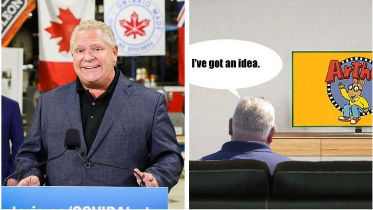 Ford's Weird Story About A Kid Named Arthur Is Ontario's Favourite Meme Now