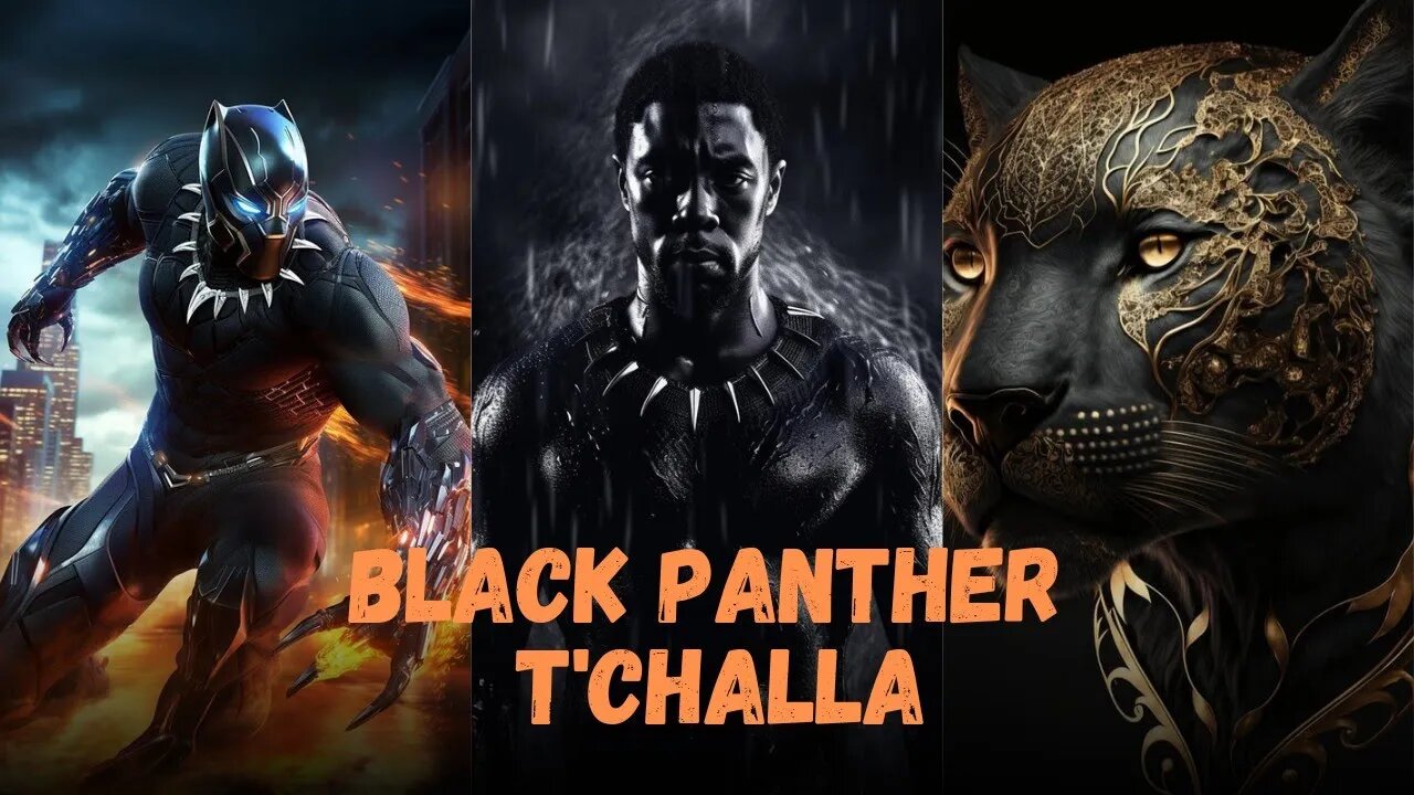 King T'Challa: Exploring the Royalty of Black Panther #aiart