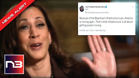 Kamala Harris Stuck Her Foot In Her Mouth In A Major Way During I-95 Standstill