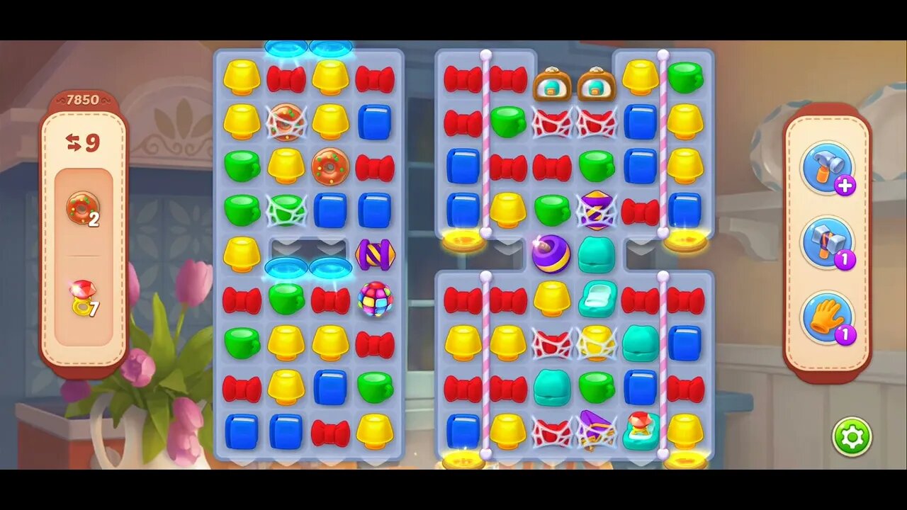 Playrix Homescapes Gameplay Walkthrough Level 7850