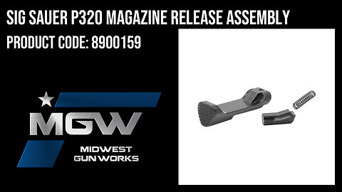 Sig Sauer P320 Magazine Release Assembly - 8900159