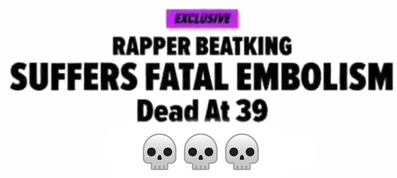 VAXXED RAPPER BEATKING DROPS DEAD DURING RADIO SHOW. 💀