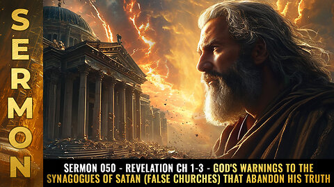 Sermon #050 - Revelation Ch 1-3 - God's warnings to the SYNAGOGUES OF SATAN...