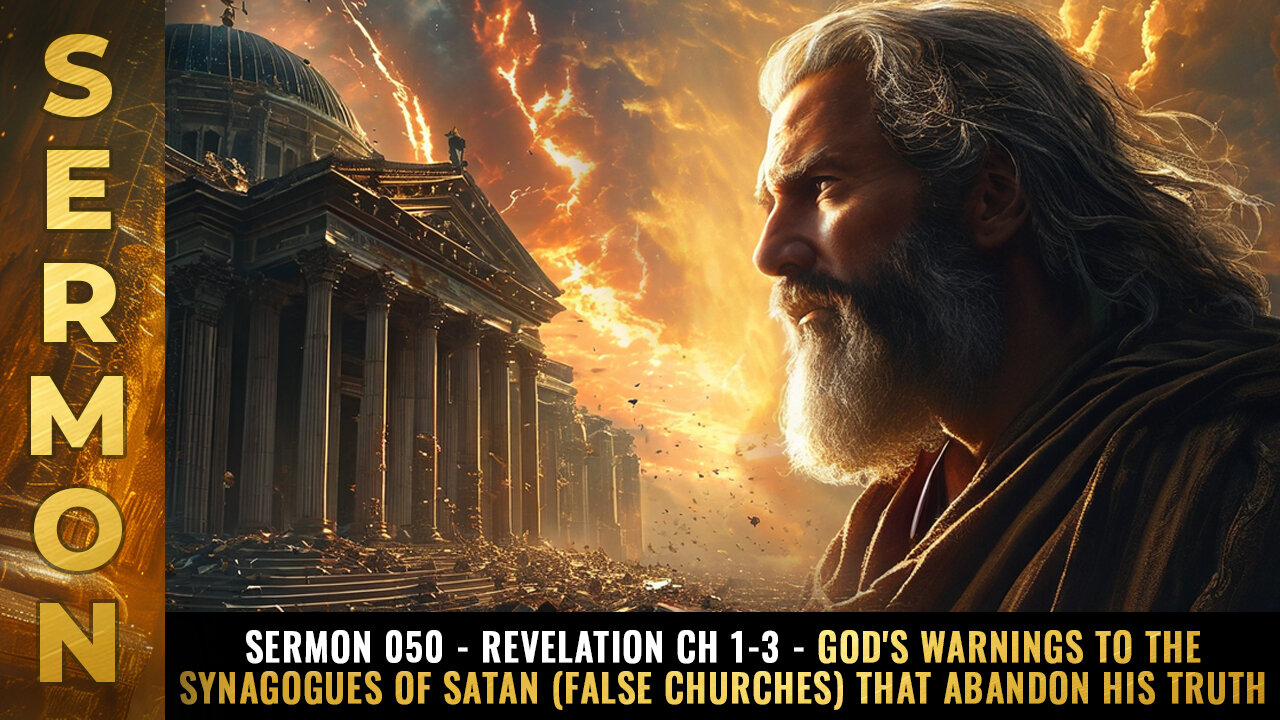 Sermon #050 - Revelation Ch 1-3 - God's warnings to the SYNAGOGUES OF SATAN...