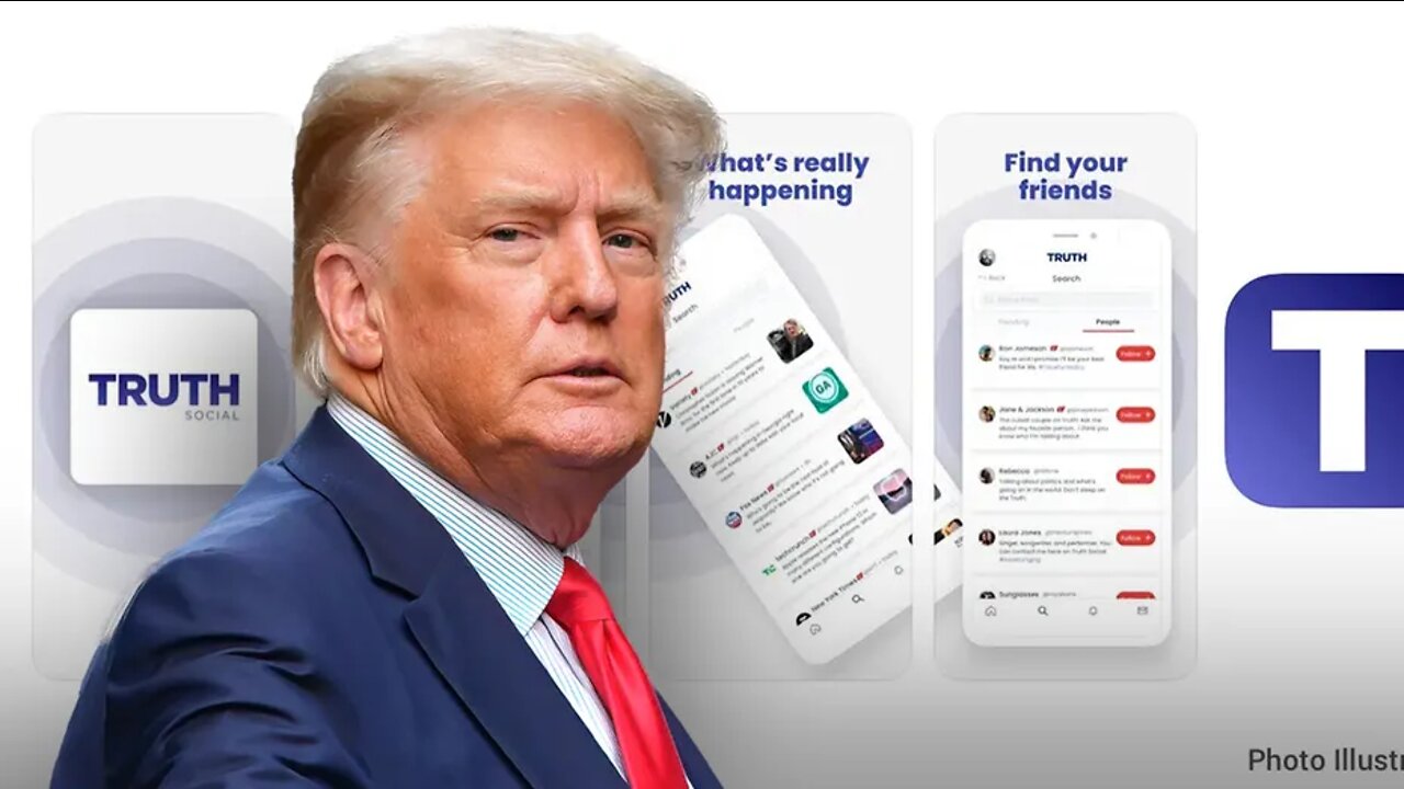 DID YOU HEAR TRUTH SOCIAL JUST LAUNCHED TRUMP IS BACK?