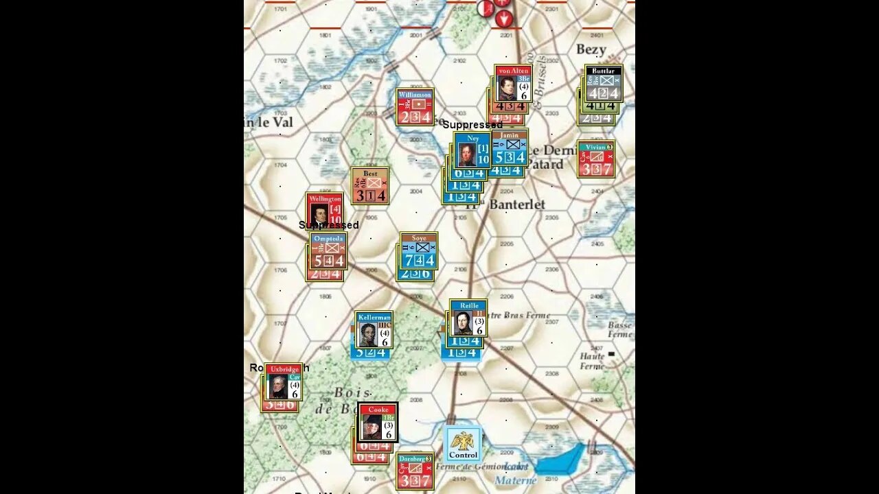 OSG Napoleon's Last Gamble - Quatre Bras 8 PM Coalition Phase