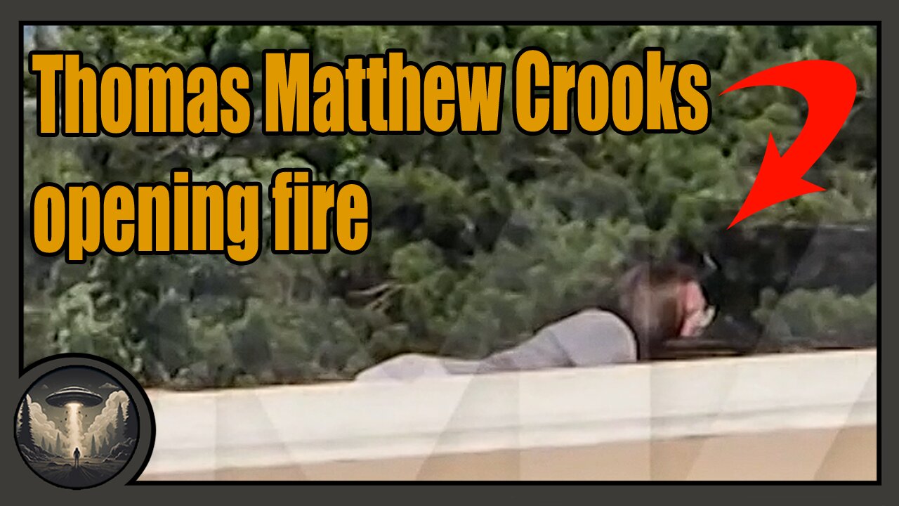 Donald Trump’s shooter Thomas Matthew Crooks opening fire