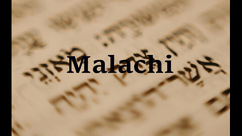 Malachi 2 | A REBUKE UNTO REPENTANCE | 12/4/2024