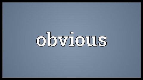 When Satan is Obvious