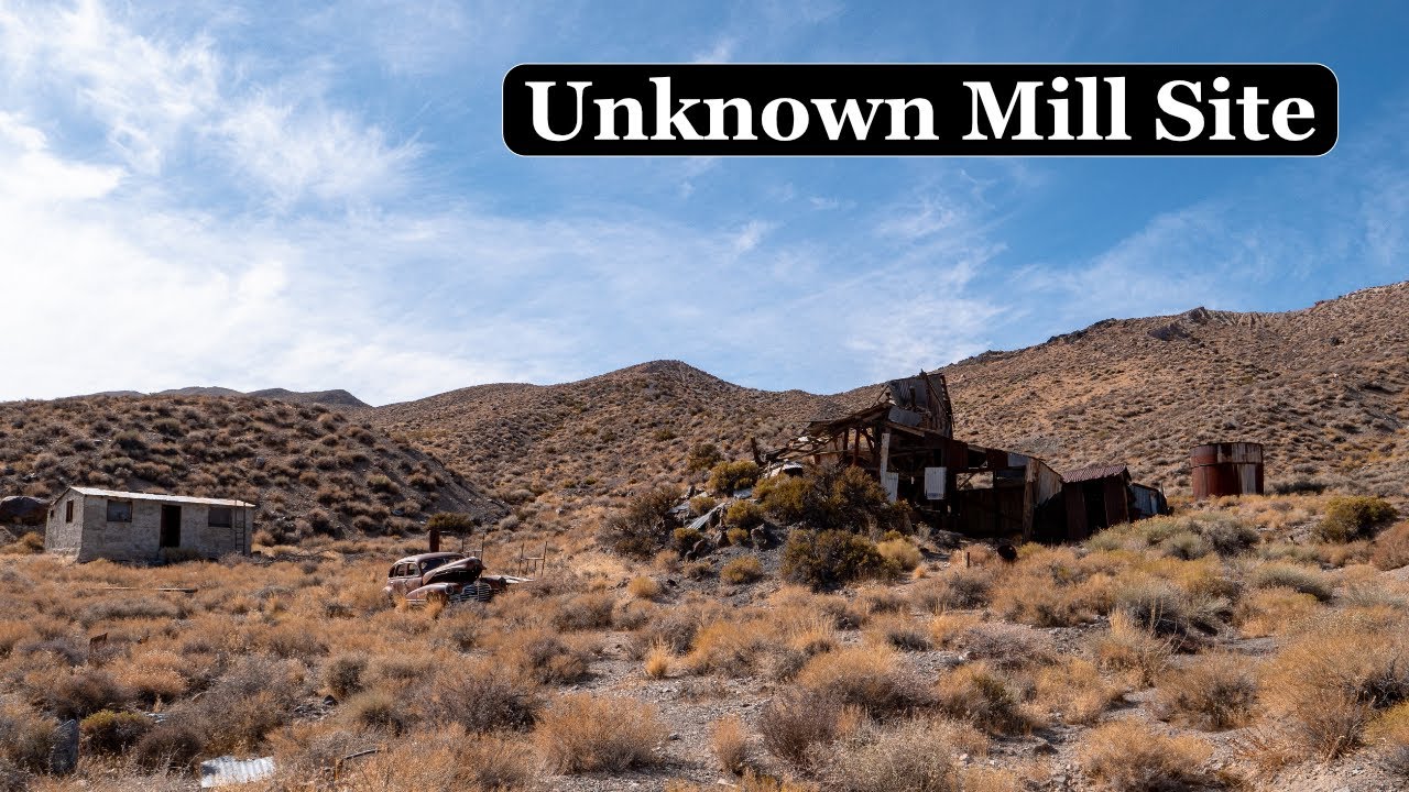 Unknown Mill Site Lost From History Hidden in Death Valley