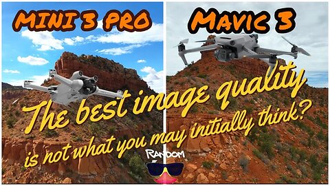 The Mini 3 Pro, Better Than The Mavic 3? Clear Difference, Mini 3 v. Mavic 3