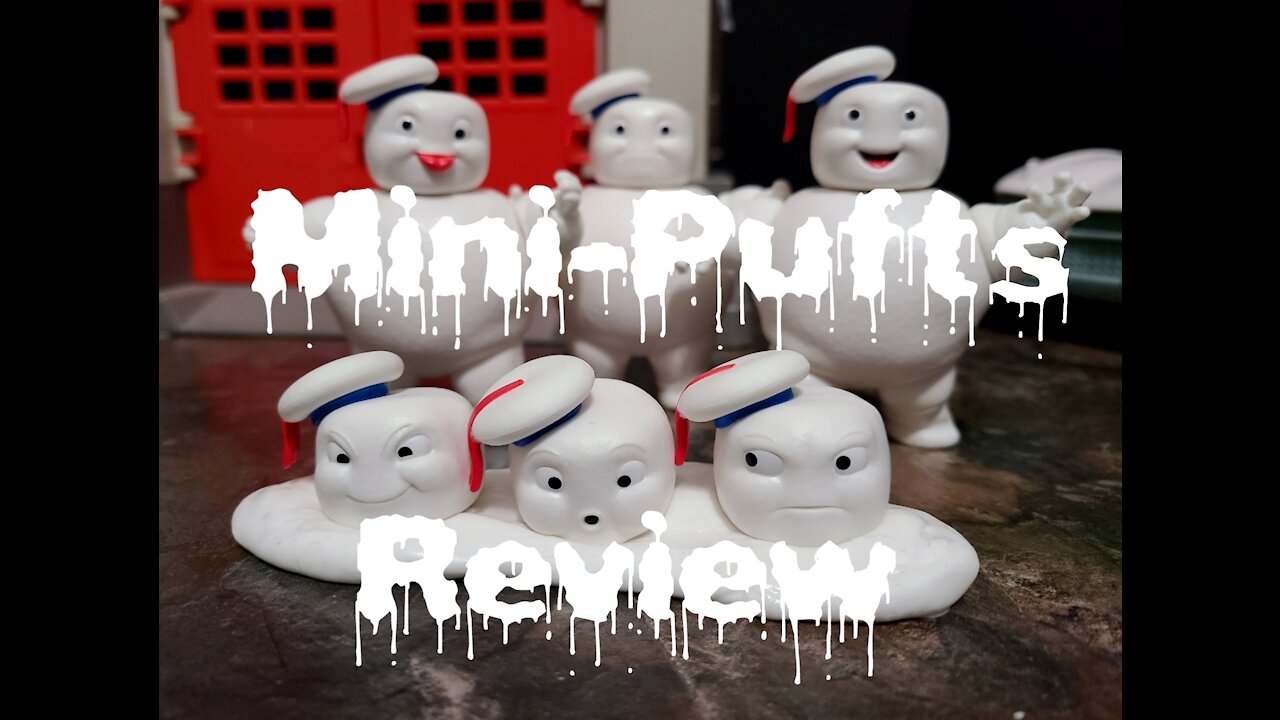 Ghostbusters Plasma Series Mini-Pufts action figure toy review