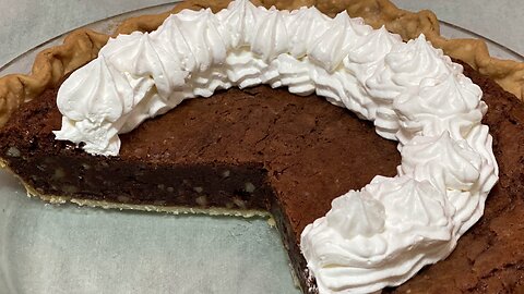 Sweetheart Fudge Pie aka Tar Heel Pie