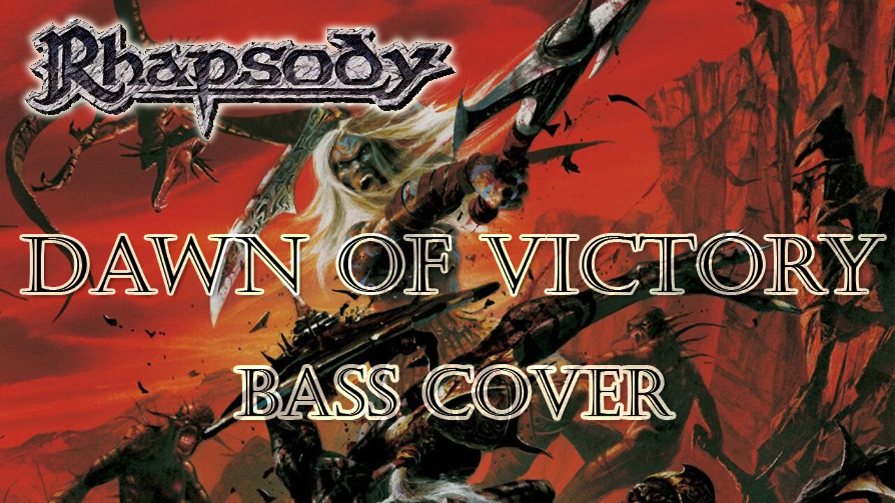 Rhapsody - Dawn of Victory (Bass cover)