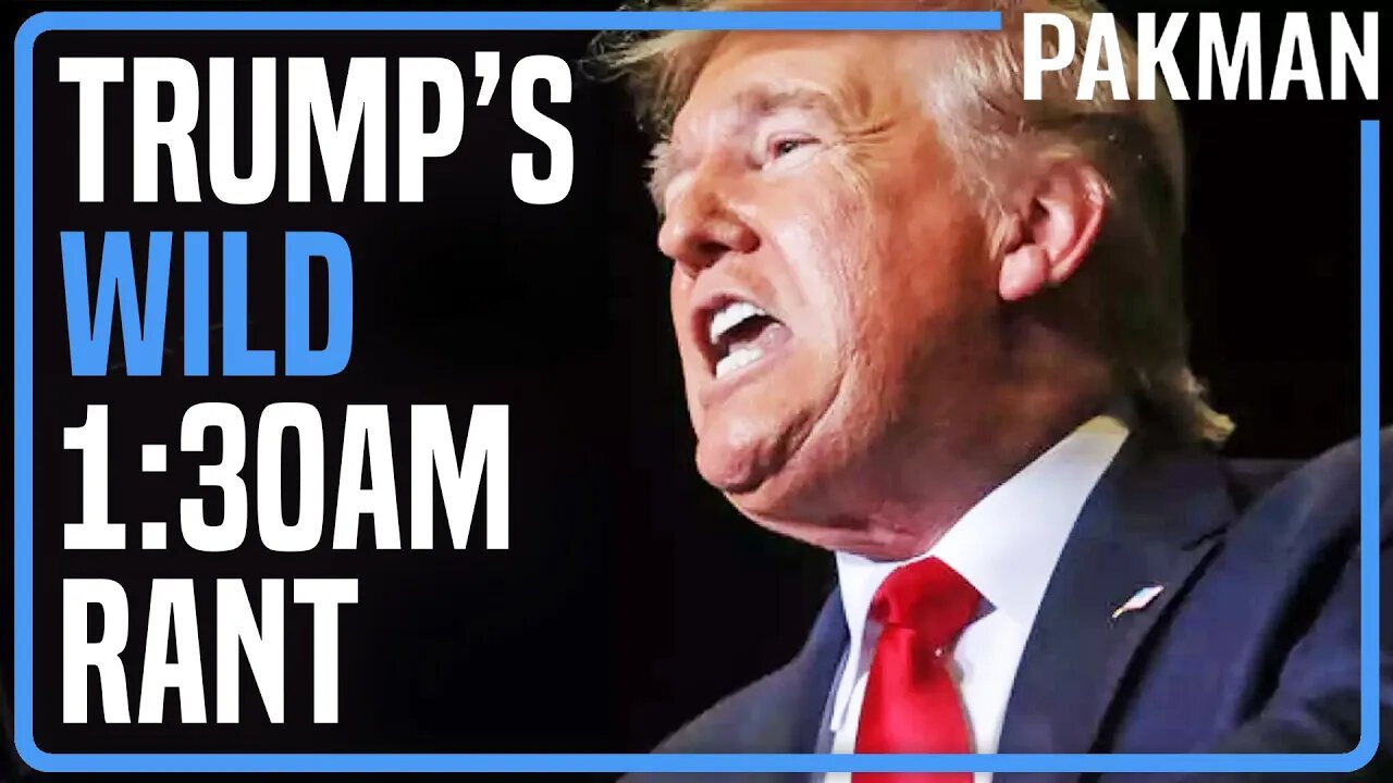 Trump Completely Loses It AGAIN in Middle of Night