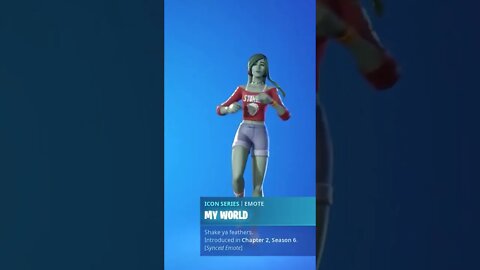 Fortnite My World Emote