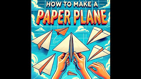 HOW TO MAKE A PAPER AIRPLANE! (FLIGHT WORLD RECORD)