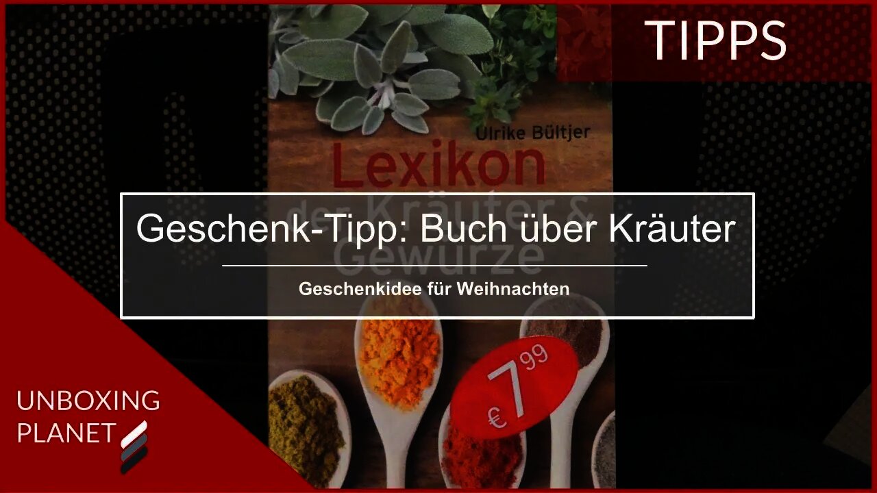 Geschenk-Tipp - Das Buch Lexikon der Kräuter und Gewürze