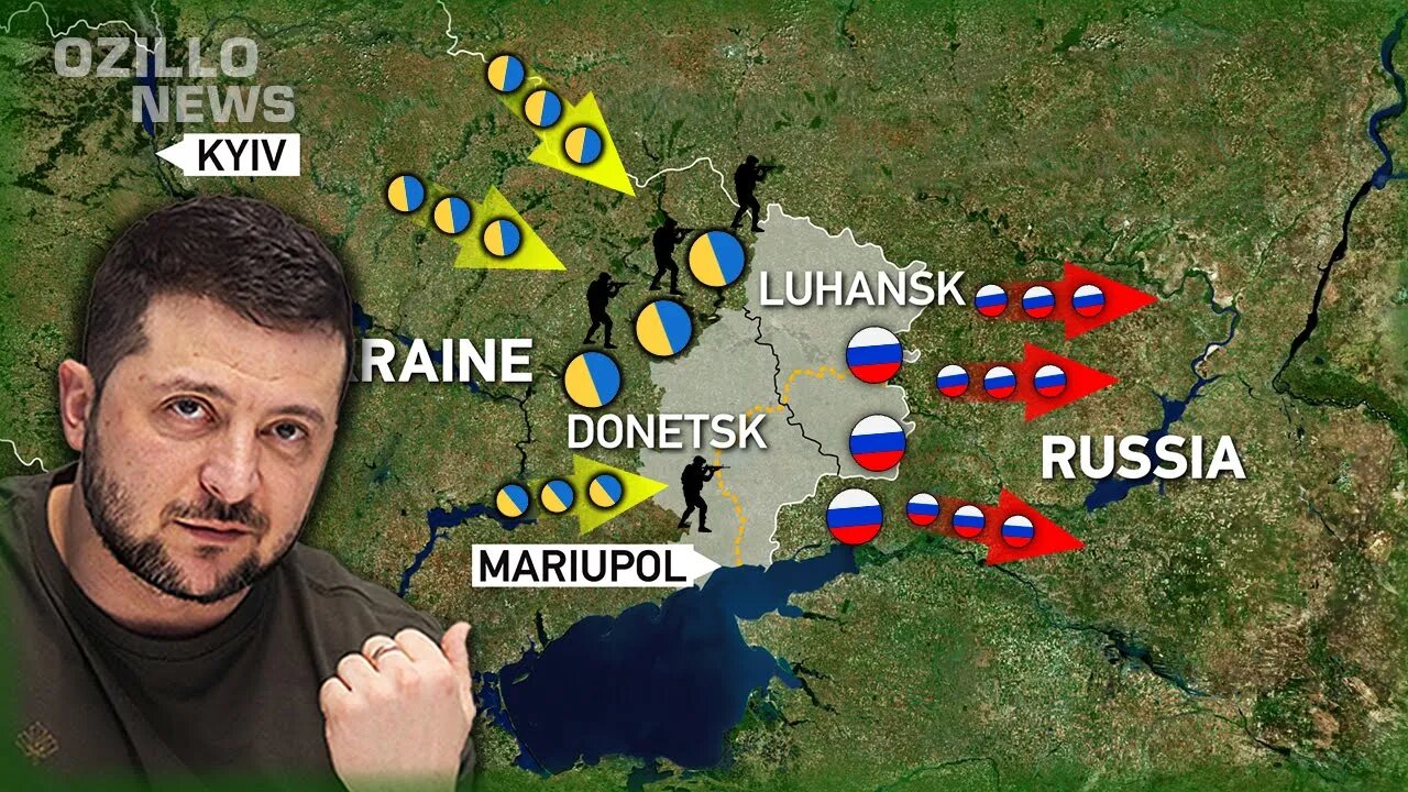 Zelensky: Russians are suffering heavy losses at the Front! UK and Ukraine partnership!