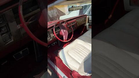 My 79 Cadillac Coupe DeVille Interior 🤍 #cadillac