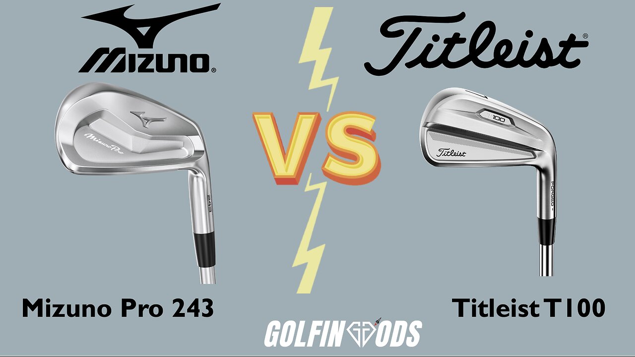 Titleist T100 vs Mizuno 243