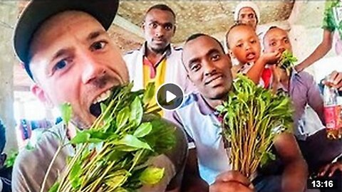 The STRANGE PLANT everyone is eating in Ethiopia