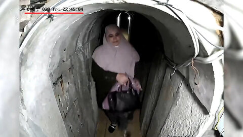 Dead Hamas Monster's Overfed Wife Carried $32K Luxury Handbag In Tunnels While Palestinians Starved