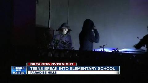 San Diego police arrest 3 teens suspected of breaking into Paradise Hills Elementary School