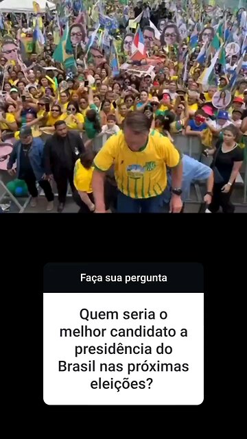 O melhor candidato pra 2026