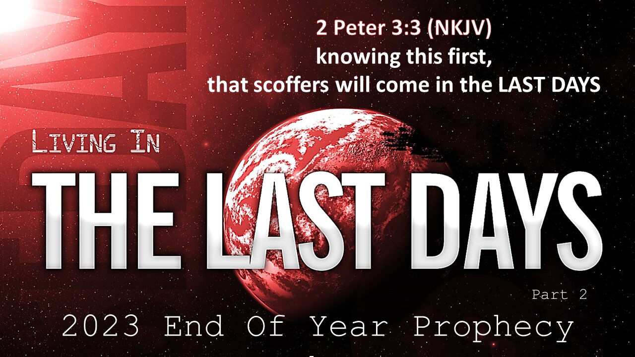 "Live" "Living In The Last Days" part 2 Pastor Greg Blanc
