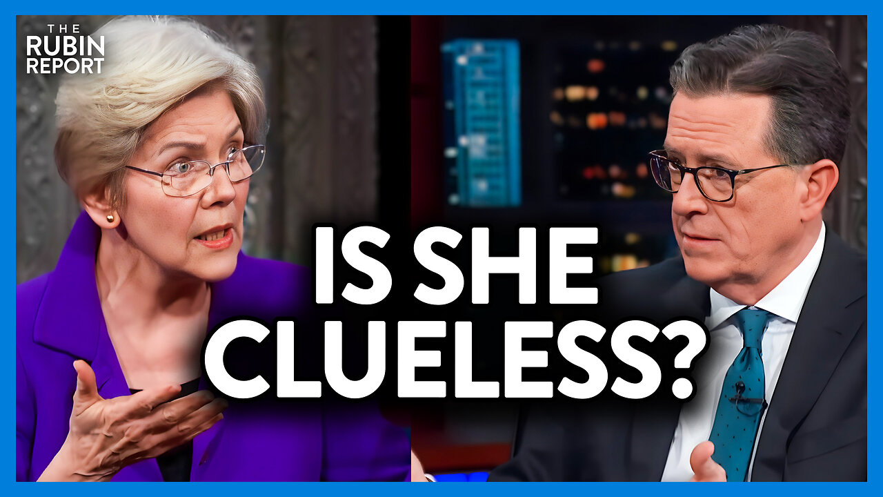 Elizabeth Warren Shocks Colbert by Demanding More Rewards for Illegal Immigrants