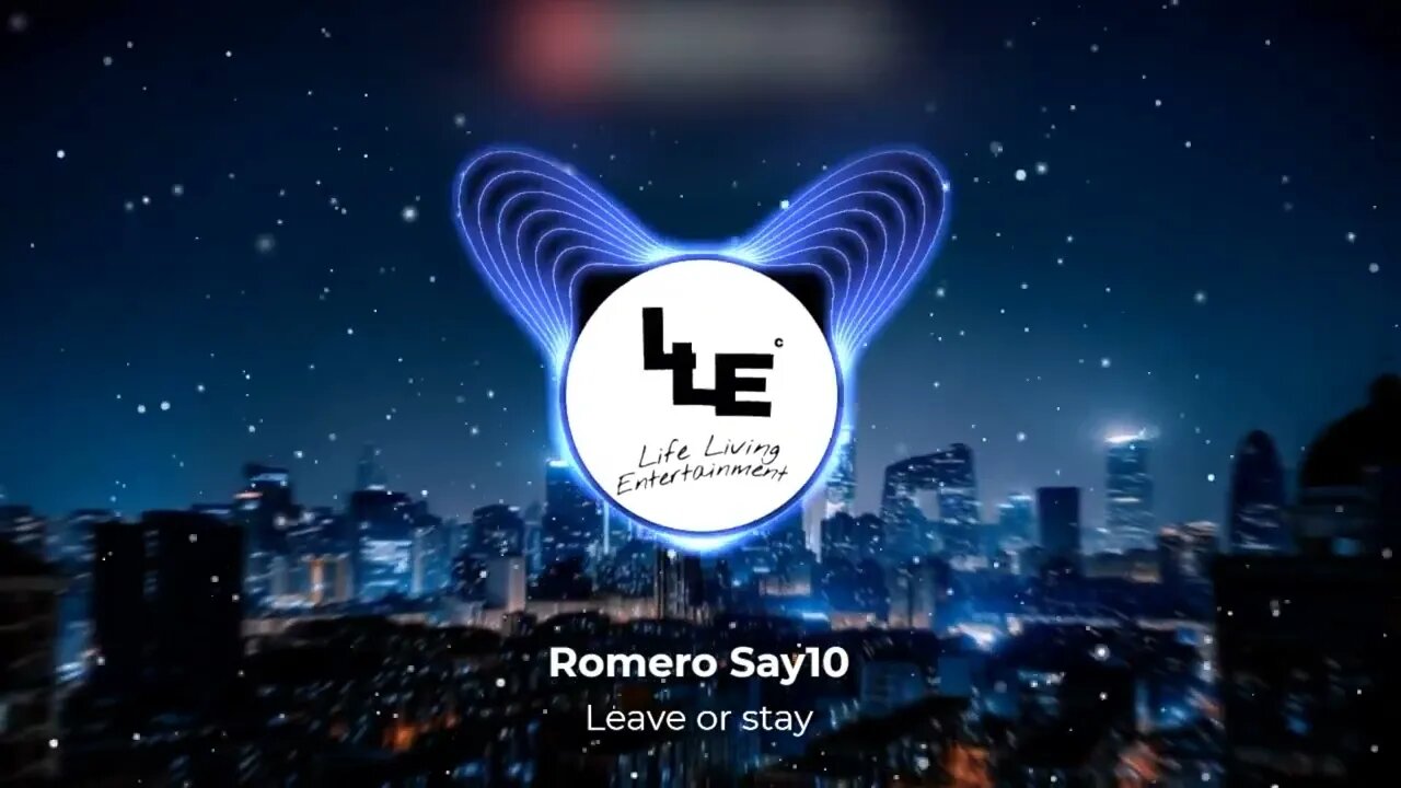 Romero Say10 - Leave or stay [4K] [audio visualizer]