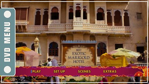 The Second Best Exotic Marigold Hotel - DVD Menu