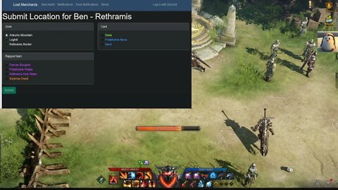 Lost Ark Tip - Need Rapport Items? Use and Update Lost Merchants.com!