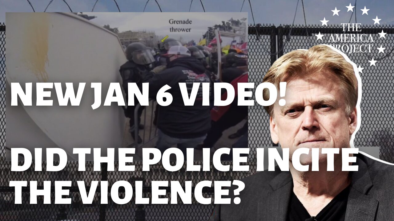 NEW Jan 6 Video at the Capitol - Did the Police Incite the Crowd?