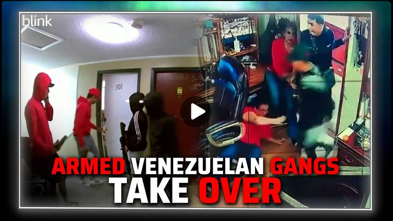 Illegal Alien trying to sieze 2 school busses, Venezuelan Gangs take over apartment complexes