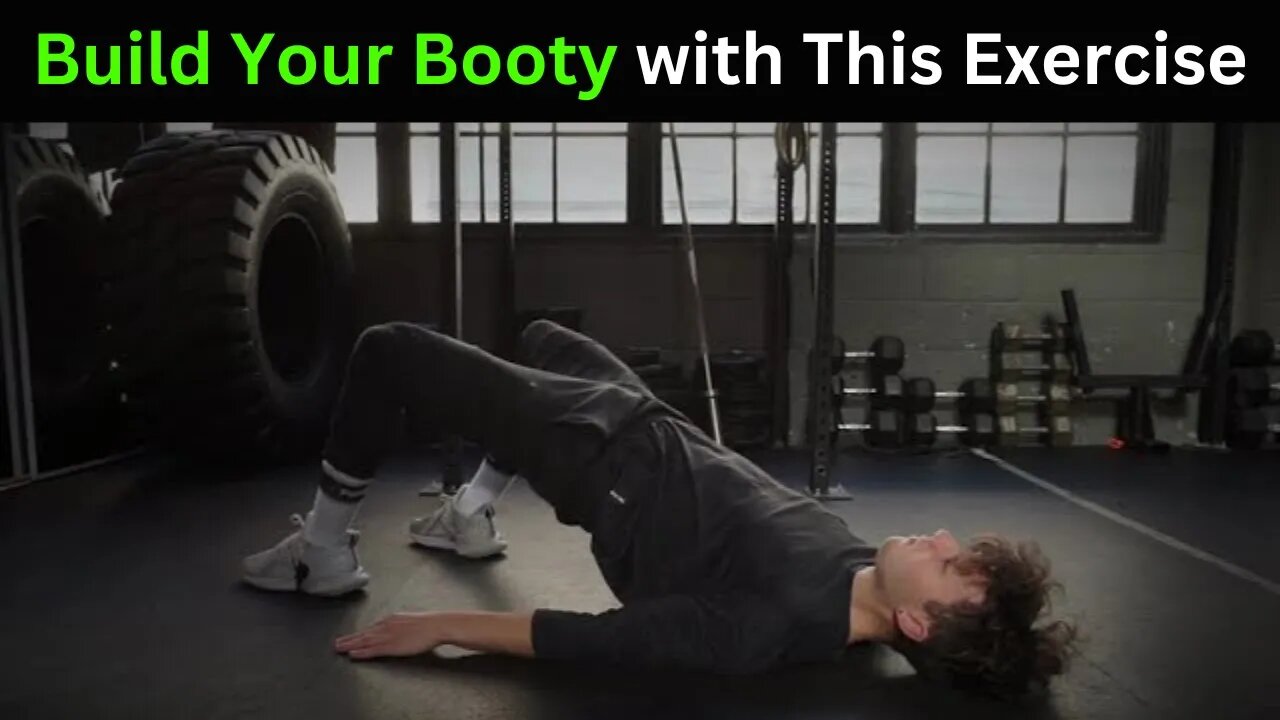 Glute Bridge Booty Exercise for Reps