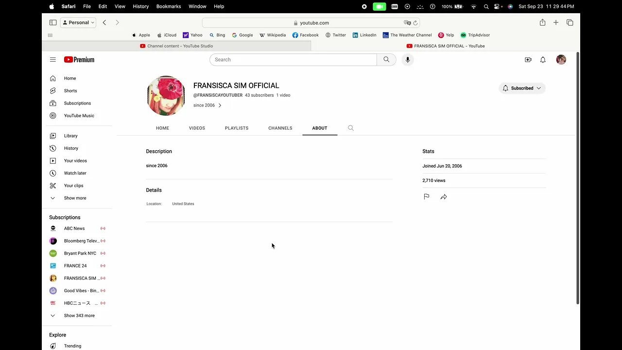 FIND MY YOUTUBE VERY OLD ACCOUNT 2006 REMIND ME TO HIM