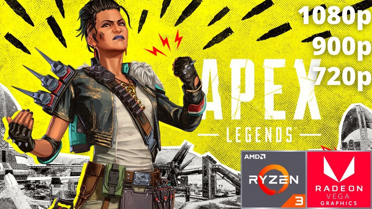 Apex Legends: Control Mode - Ryzen 3 3200G Vega 8 & 16 GB RAM/8 GB RAM/1X8 GB RAM