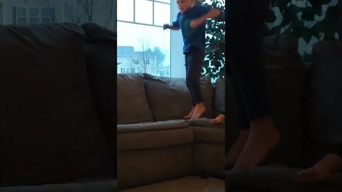 Jumping on the Sofa 🤣