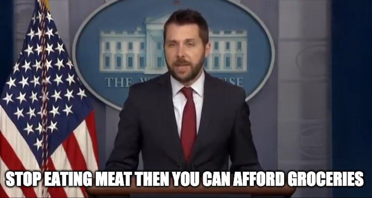 The Biden Admin. Wants You To Stop Eating Beef, Pork, And Chicken So You Can Afford Groceries