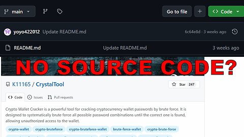 What this "Open Source" Crypto Bruteforcer actually DOES