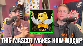 THE NUGGETS MASCOT MAKES BANK!